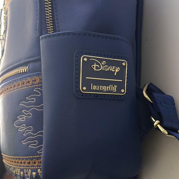 NEW Disney Aladin Loungefly Backpack with Gold Accents main image 5